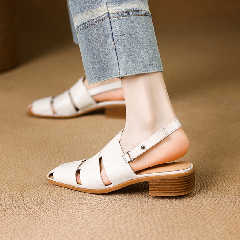 NEW Summer Women Sandals Genui - đánh giá và giá Casual Sandal Leather