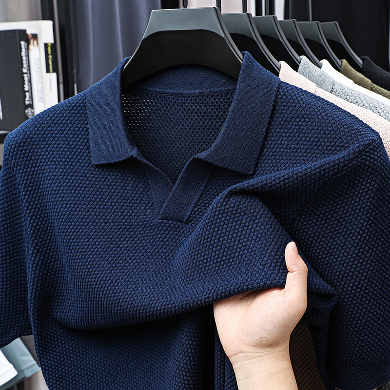100% Cotton Short-sleeved POLO - đánh giá và giá Polo Shirt Pique