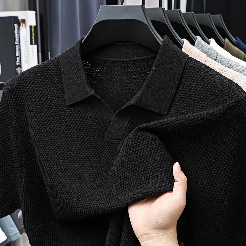 100% Cotton Short-sleeved POLO - đánh giá và giá Polo Shirt Pique