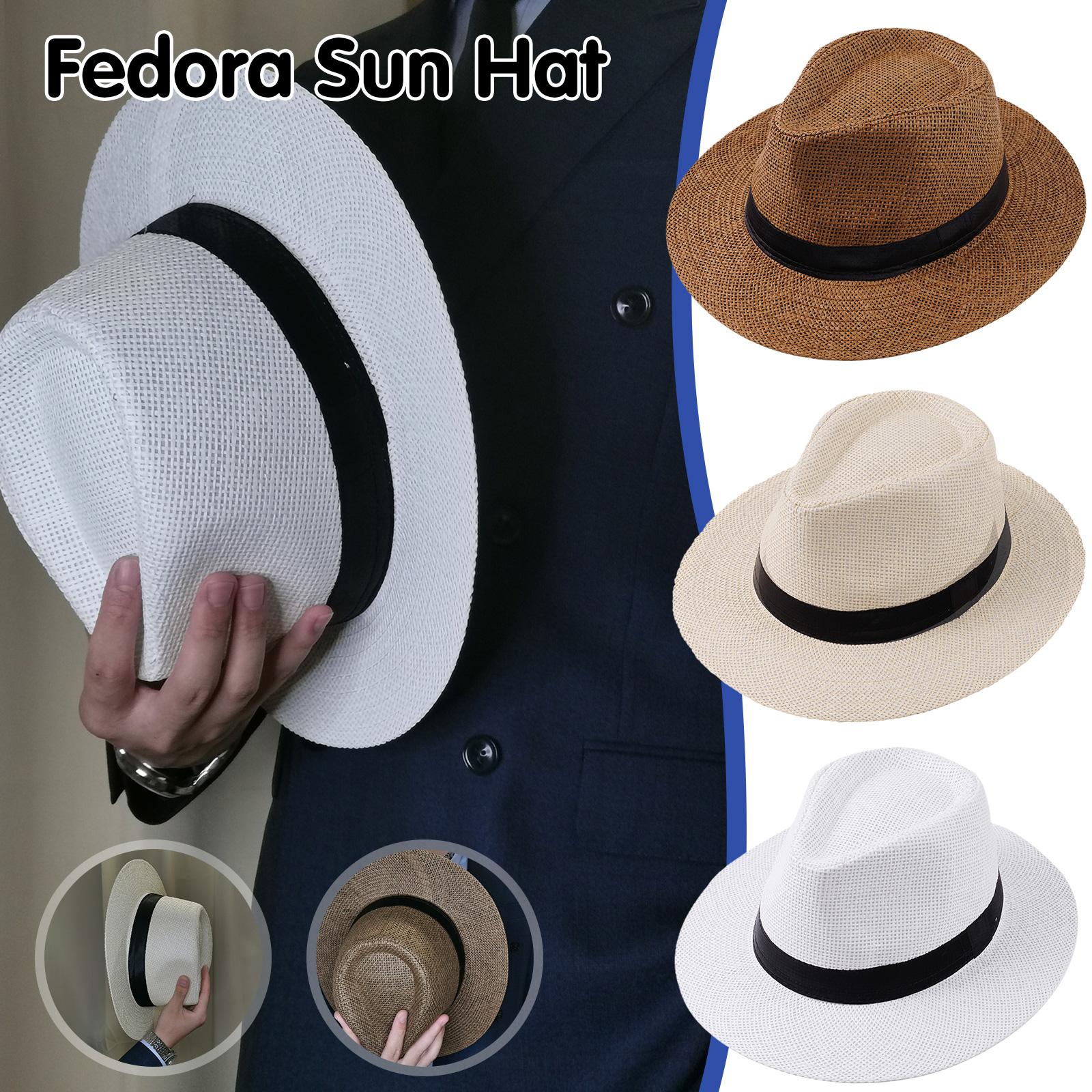 Men Summer Panama Straw Hat Na - đánh giá và giá Bucket Hat Straw