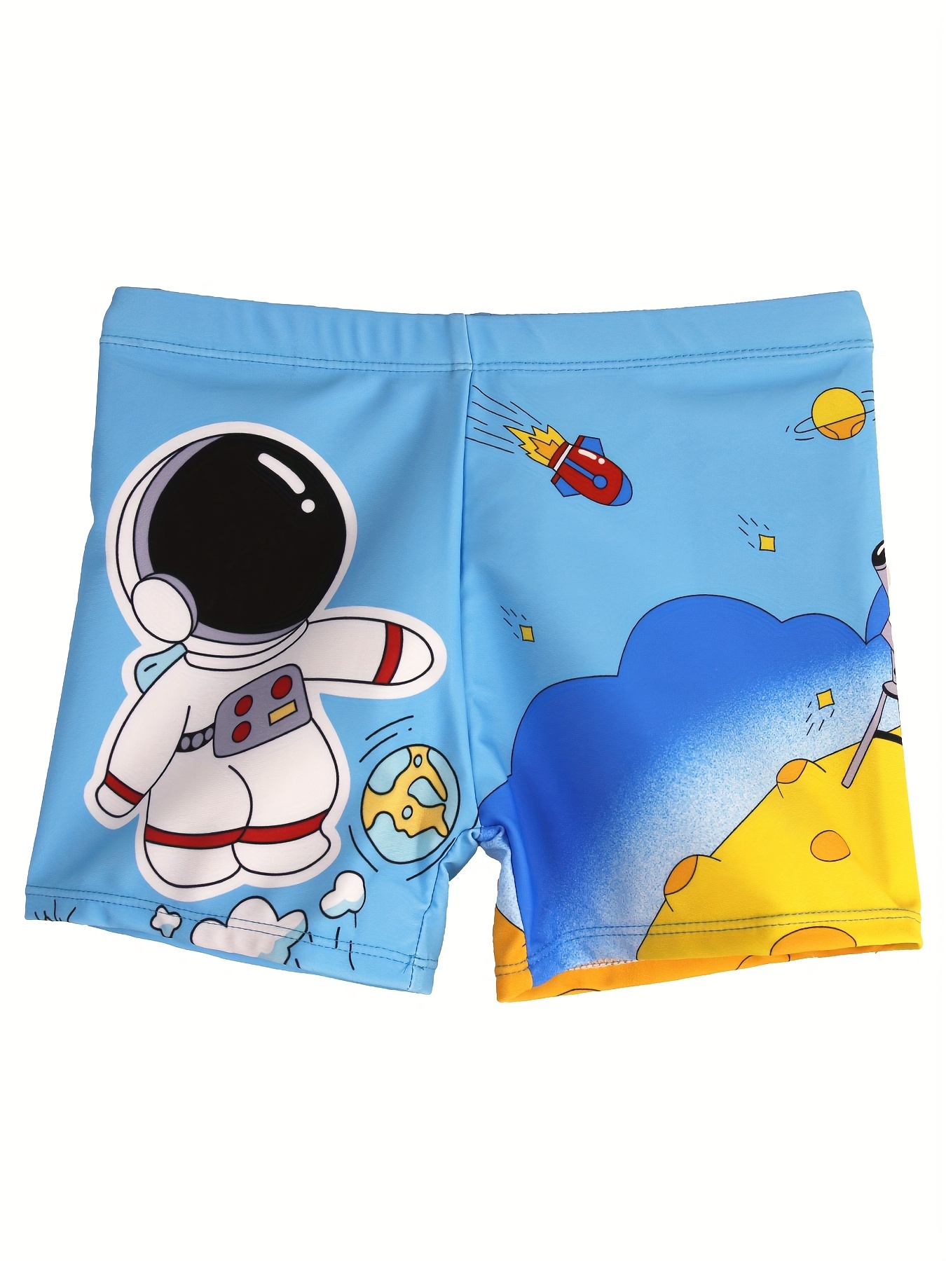 Cartoon Astronaut Pattern Quic - đánh giá và giá Swim Trunk Quick Dry