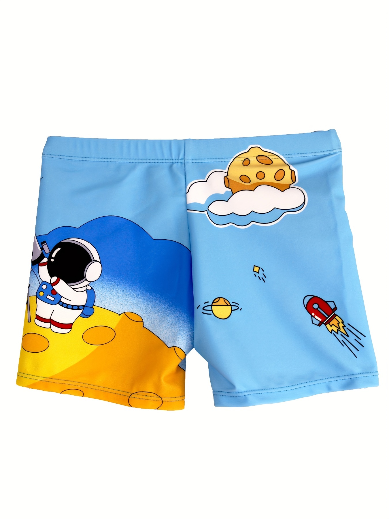 Cartoon Astronaut Pattern Quic - đánh giá và giá Swim Trunk Quick Dry