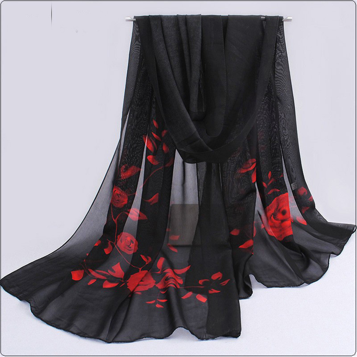 1pcs Chiffon Scarf Simple Eleg - đánh giá và giá Beach Towel Large