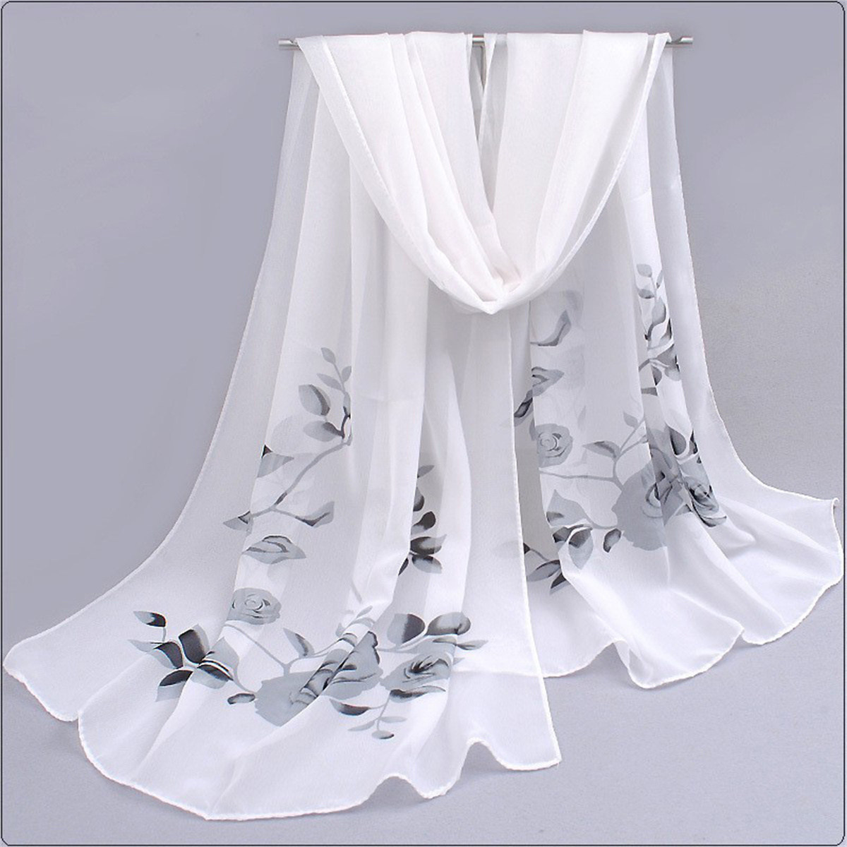 1pcs Chiffon Scarf Simple Eleg - đánh giá và giá Beach Towel Large