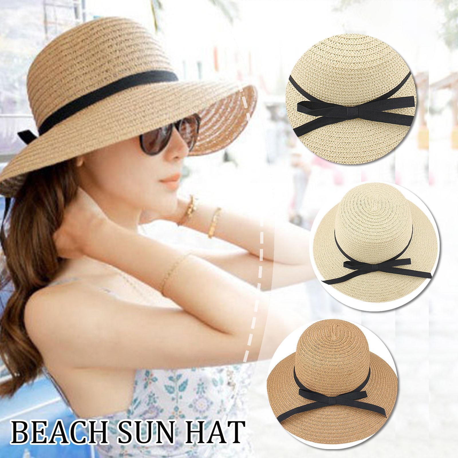 Mùa Hè Mũ Rơm Lớn Rộng Vành Có - đánh giá và giá Bucket Hat Straw