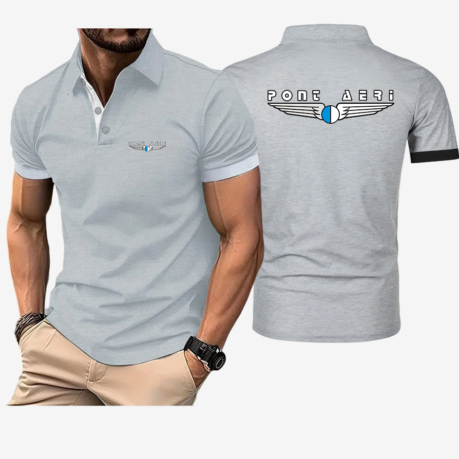 Disco Logo Pont Aeri CH Men's  - đánh giá và giá Polo Shirt Pique