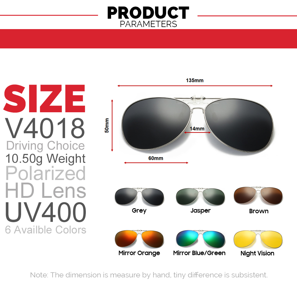 Quá Khổ Phi Công Kẹp Trên Kính - đánh giá và giá Sunglasses Aviator Polarized