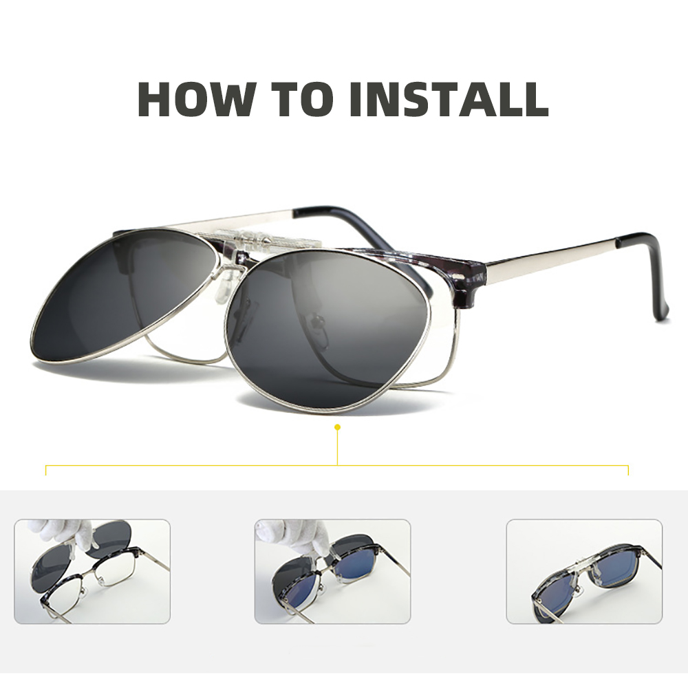Quá Khổ Phi Công Kẹp Trên Kính - đánh giá và giá Sunglasses Aviator Polarized