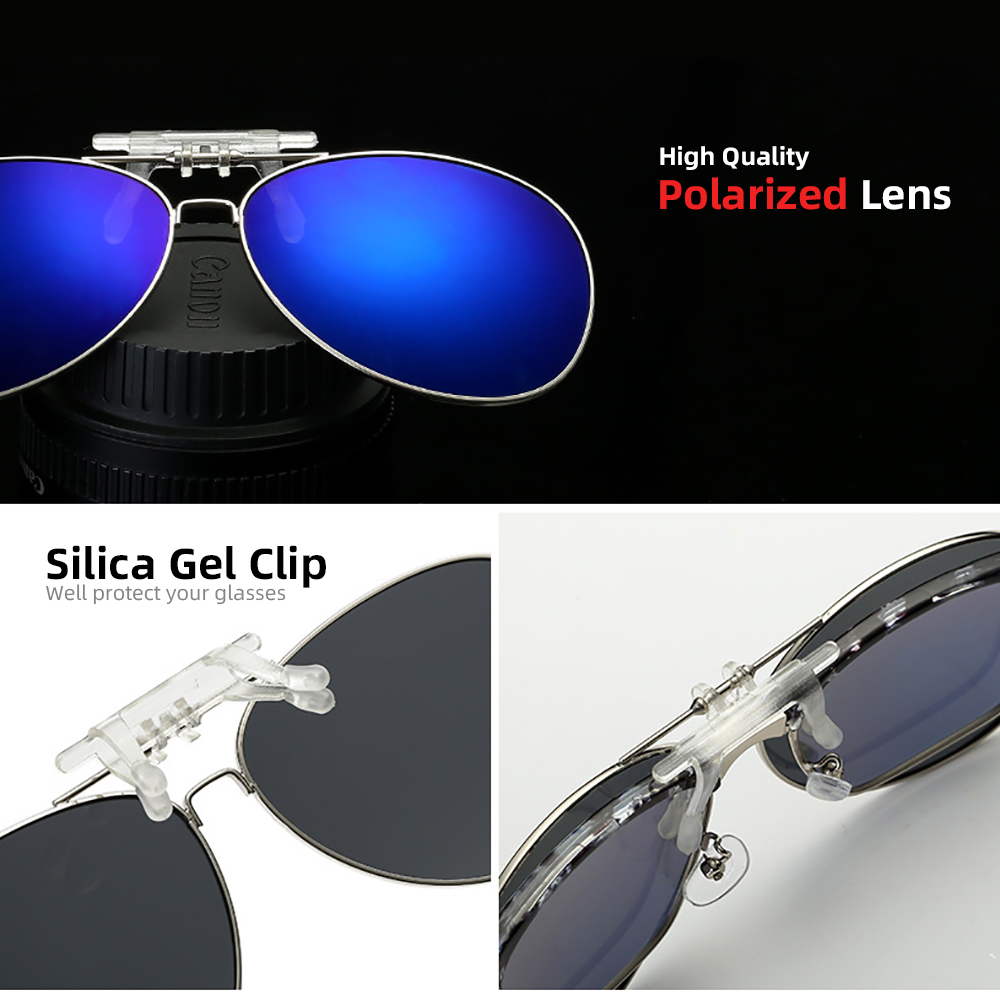 VIVIBEE Aviation Flip Up Clip  - đánh giá và giá Sunglasses Aviator Polarized